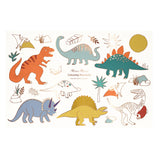 Ausmalposter Dinosaurier