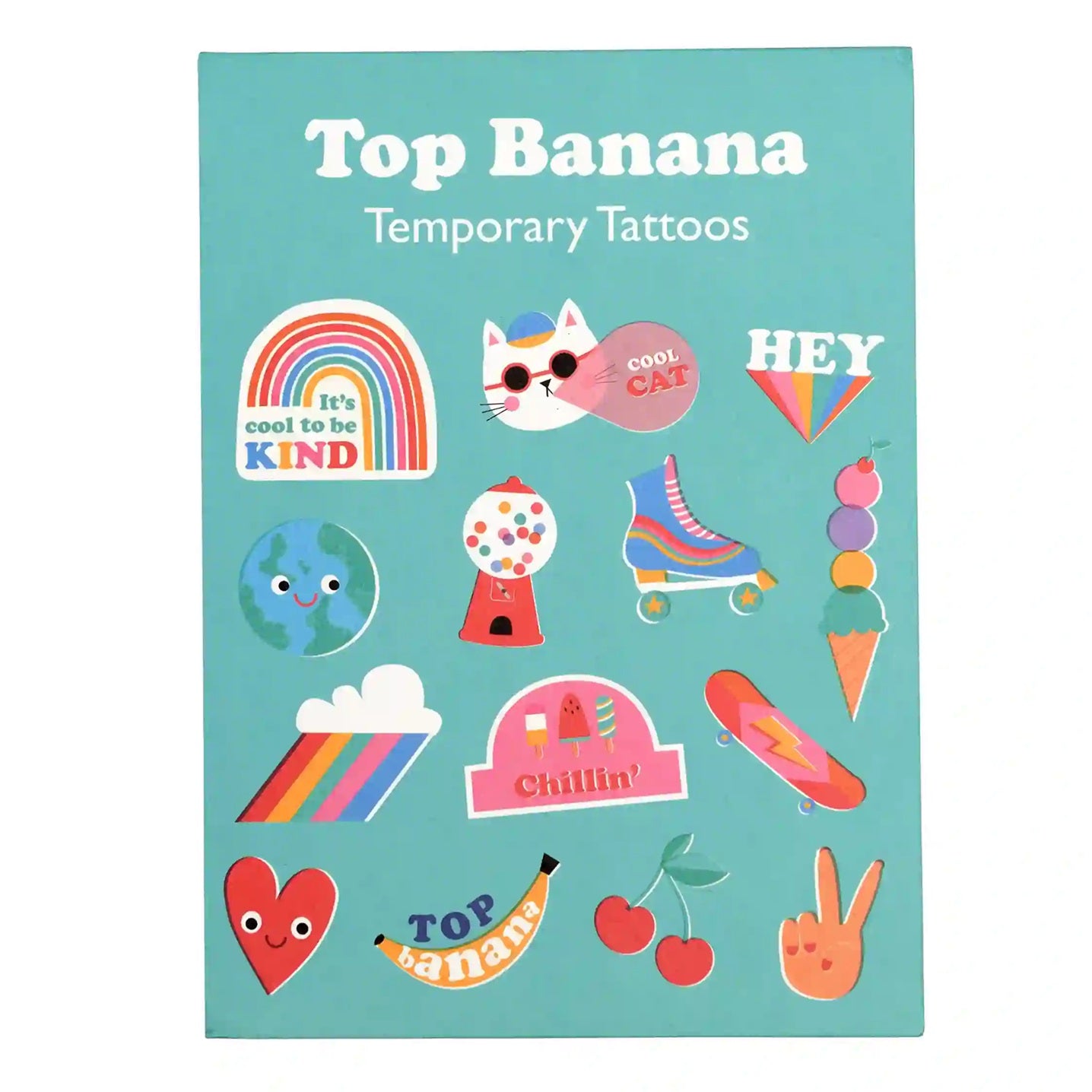 Abwaschbare Tattoos - Top Banana