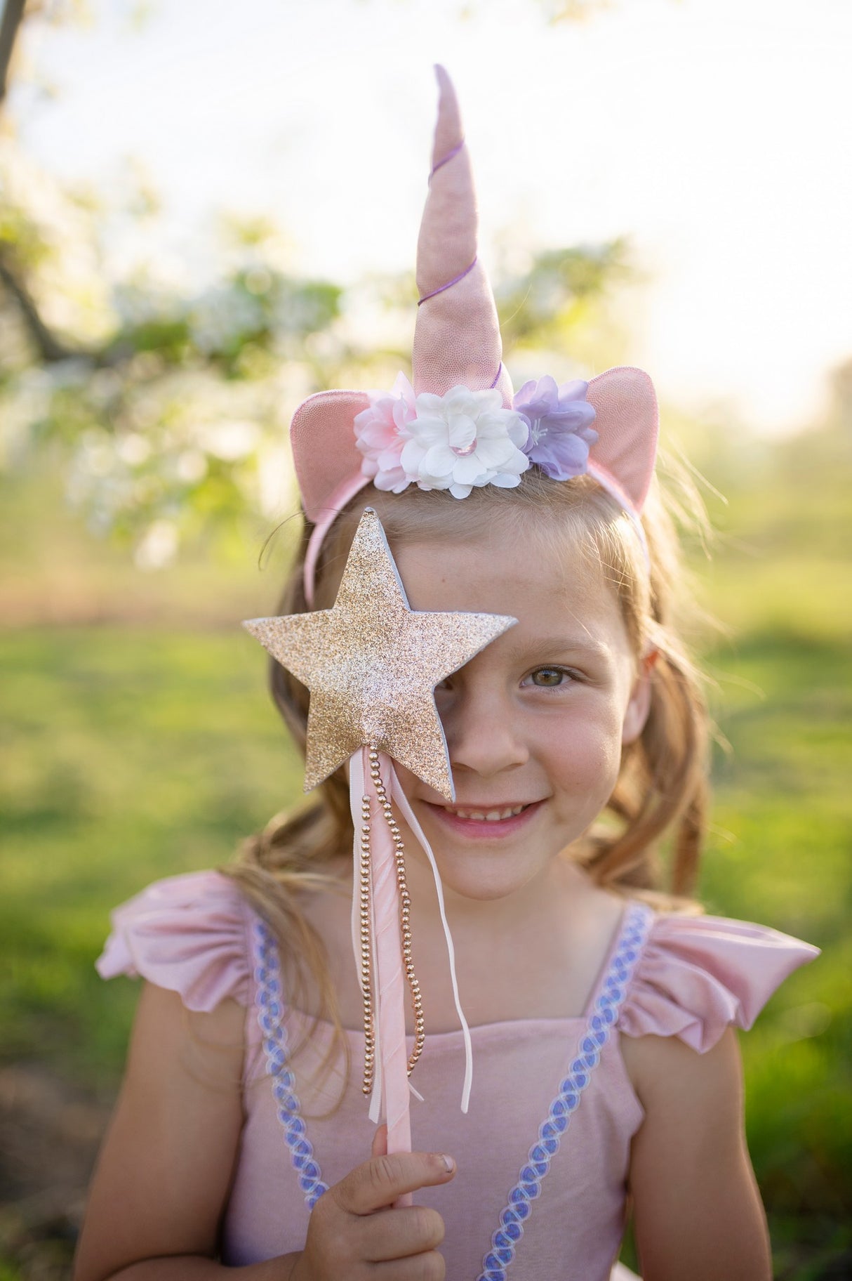 Einhorn-Kleid & Haarreif 3-4 Jahre - korbmayer. ganz besonders. für kinder.