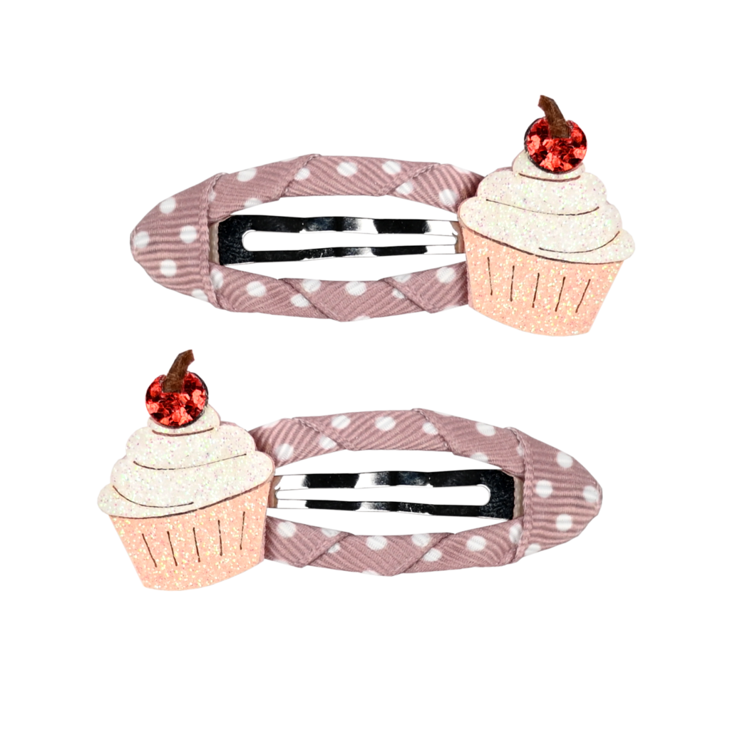 Haar Clips Cupcake