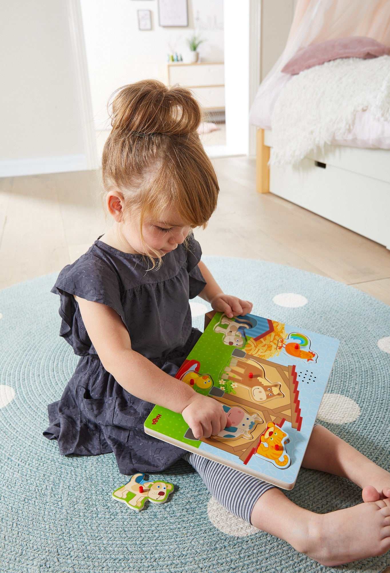 Sound-Greifpuzzle Auf dem Land