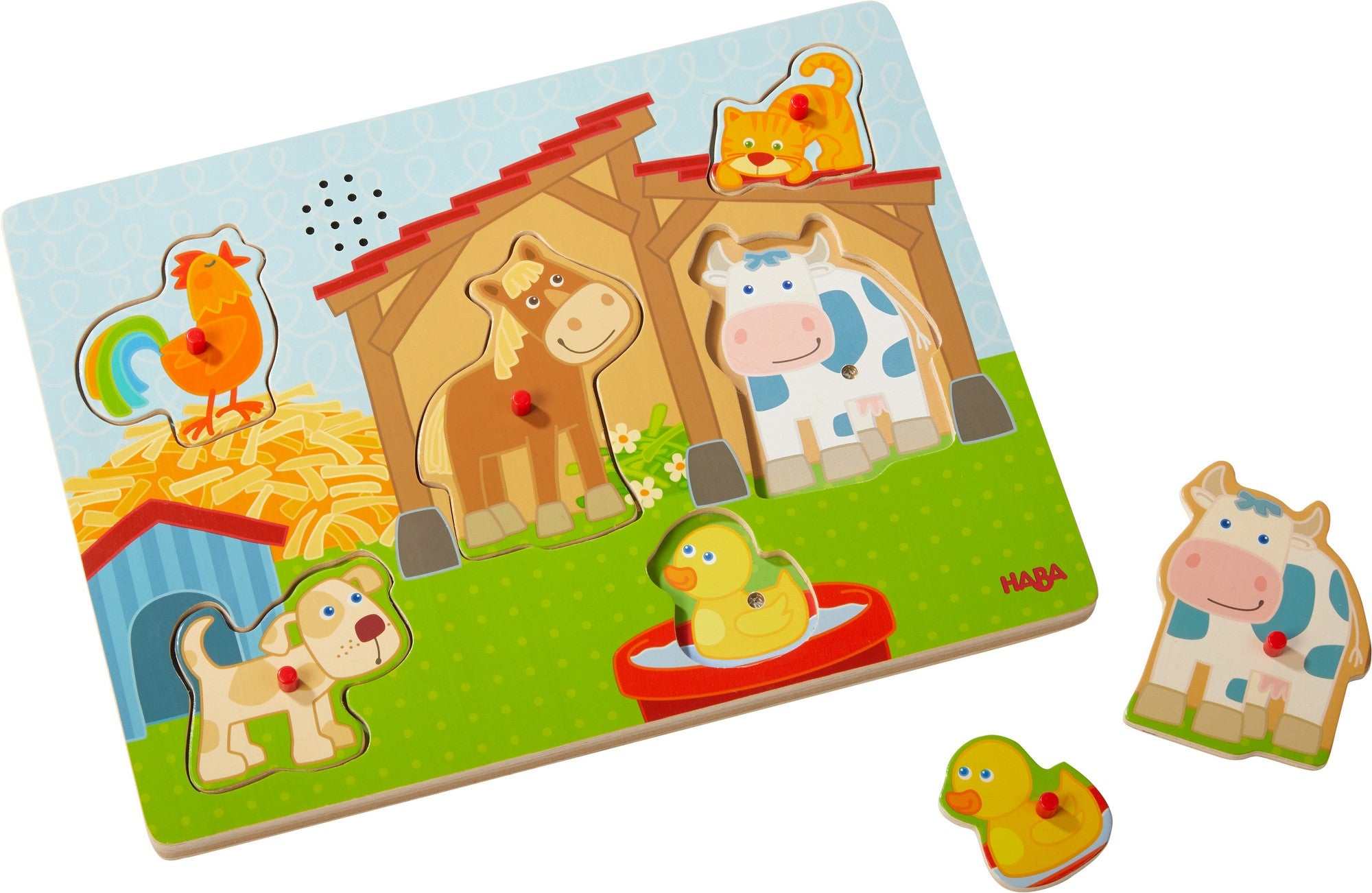 Sound-Greifpuzzle Auf dem Land