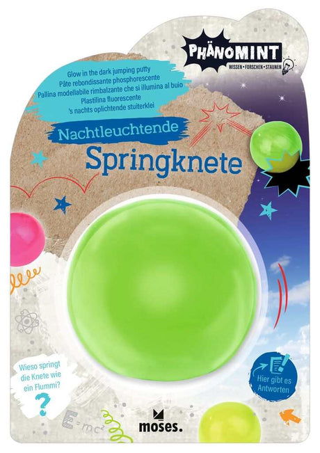 PhänoMINT Nachtleuchtende SpringkneteMosesPhänoMINT Nachtleuchtende Springknetekorbmayer. ganz besonders. für kinder.