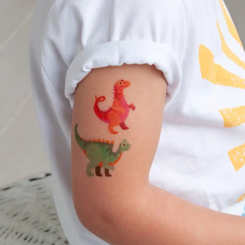 Abwaschbare Tattoos - Baby Dinos