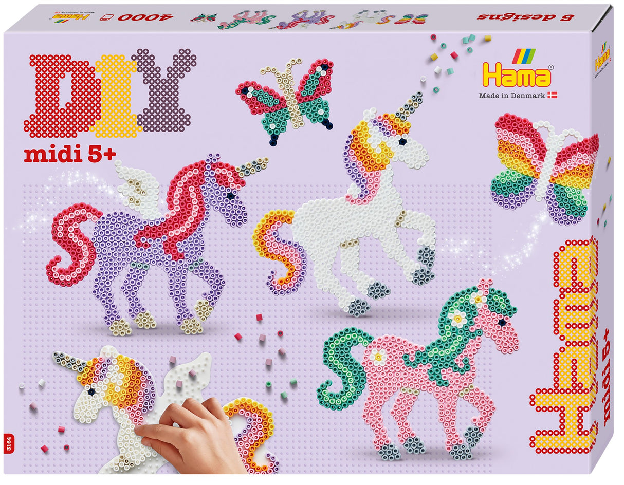 Bügelperlen Geschenkpackung - Magische Pferde