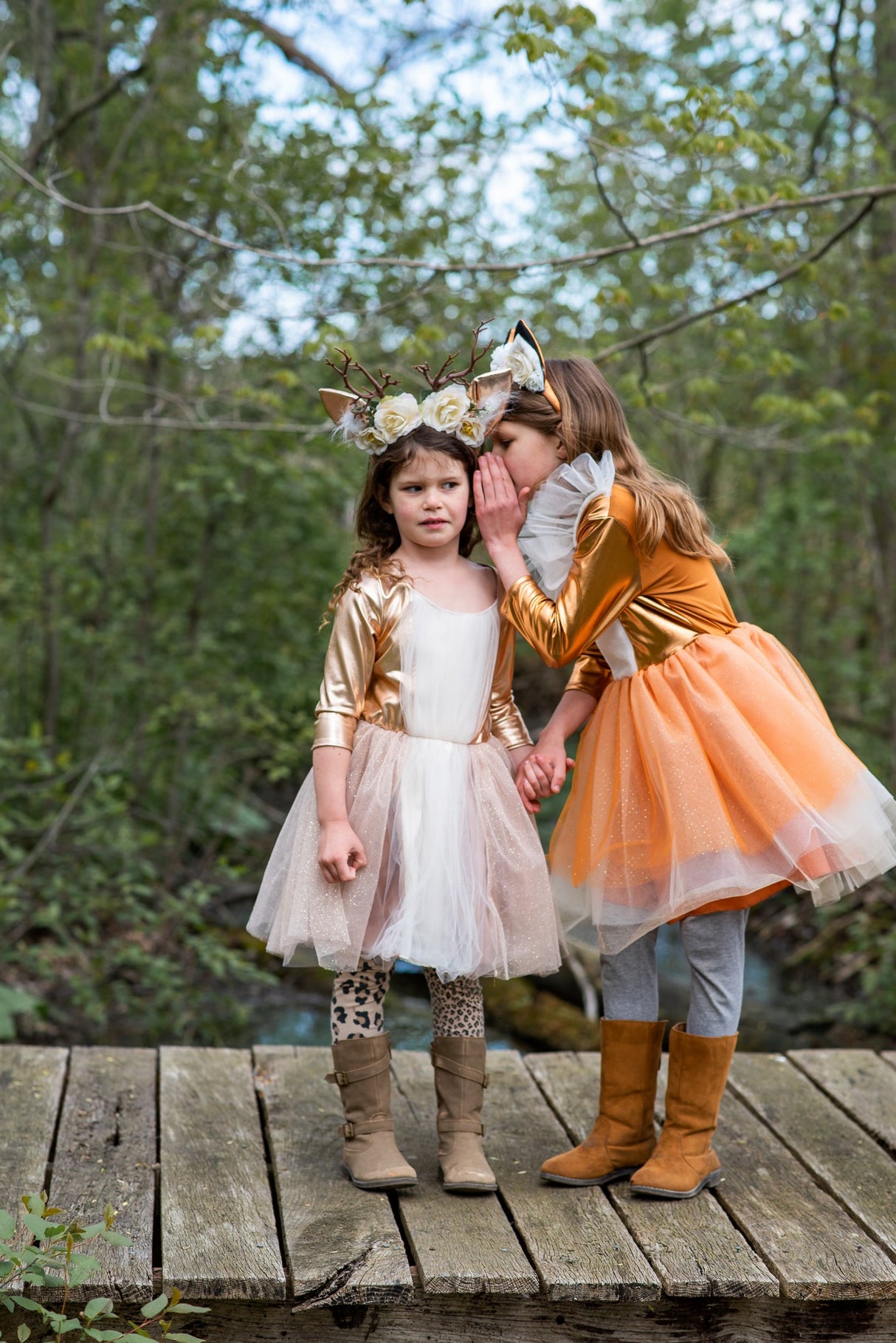 Woodland Fuchs Kleid & Kopfbedeckung 5-6 Jahre