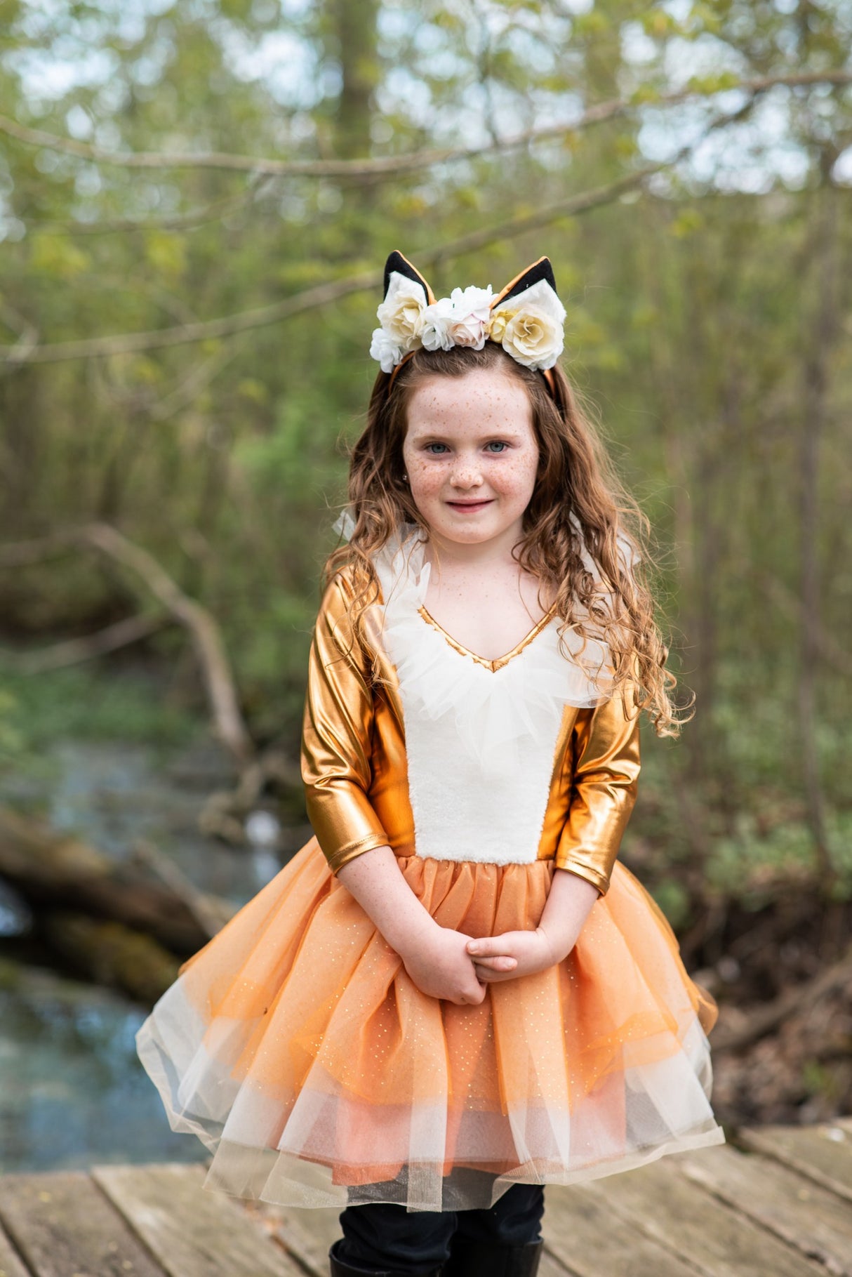 Woodland Fuchs Kleid & Kopfbedeckung 7-8 Jahre