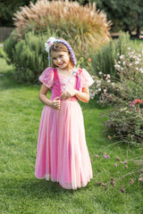 Rosé Sorbet Prinzessinnenkleid 5-6 Jahre