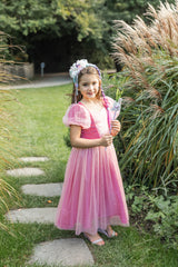 Rosé Sorbet Prinzessinnenkleid 3-4 Jahre