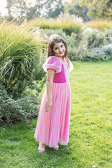 Rosé Sorbet Prinzessinnenkleid 3-4 Jahre