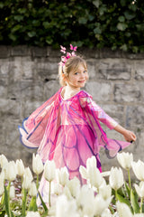 Schmetterlingskleid & Flügel & Haarreif 5-6 Jahre