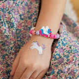 Schmuck basteln Kids - Armband Einhorn