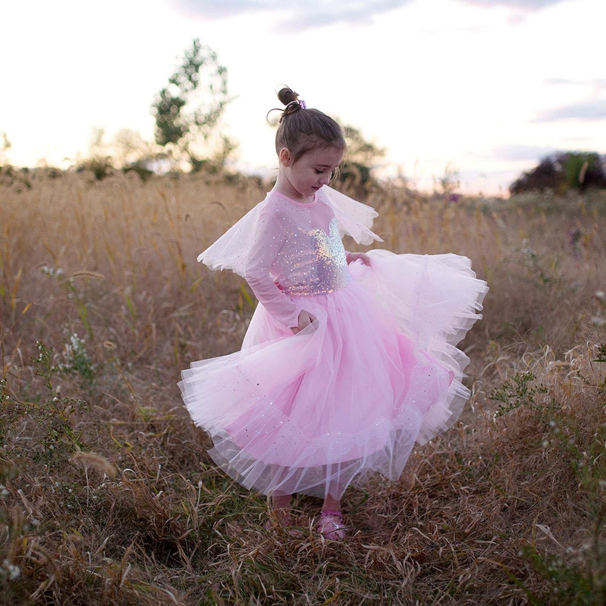 Prinzessinnen Kleid Elegant 7-8 Jahre