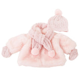 Puppen Outfit Furry Christmas Größe 42 - 50 cm