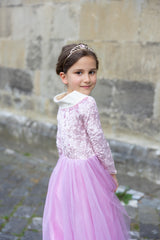 Samtweich Schlafende Prinzessin Kleid 3-4 Jahre