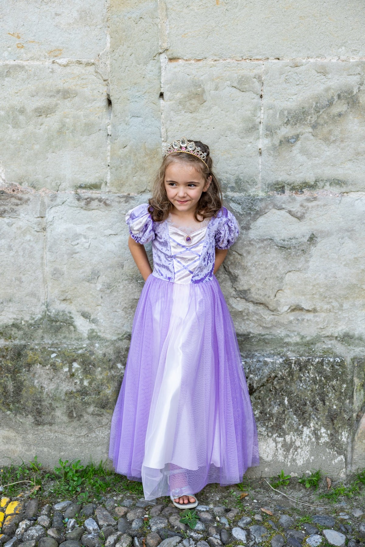 Prinzessinnen Kleid Samtweich 7-8 Jahre