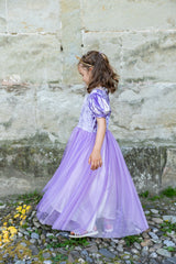 Prinzessinnen Kleid Samtweich 7-8 Jahre