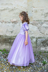 Prinzessinnen Kleid Samtweich 7-8 Jahre