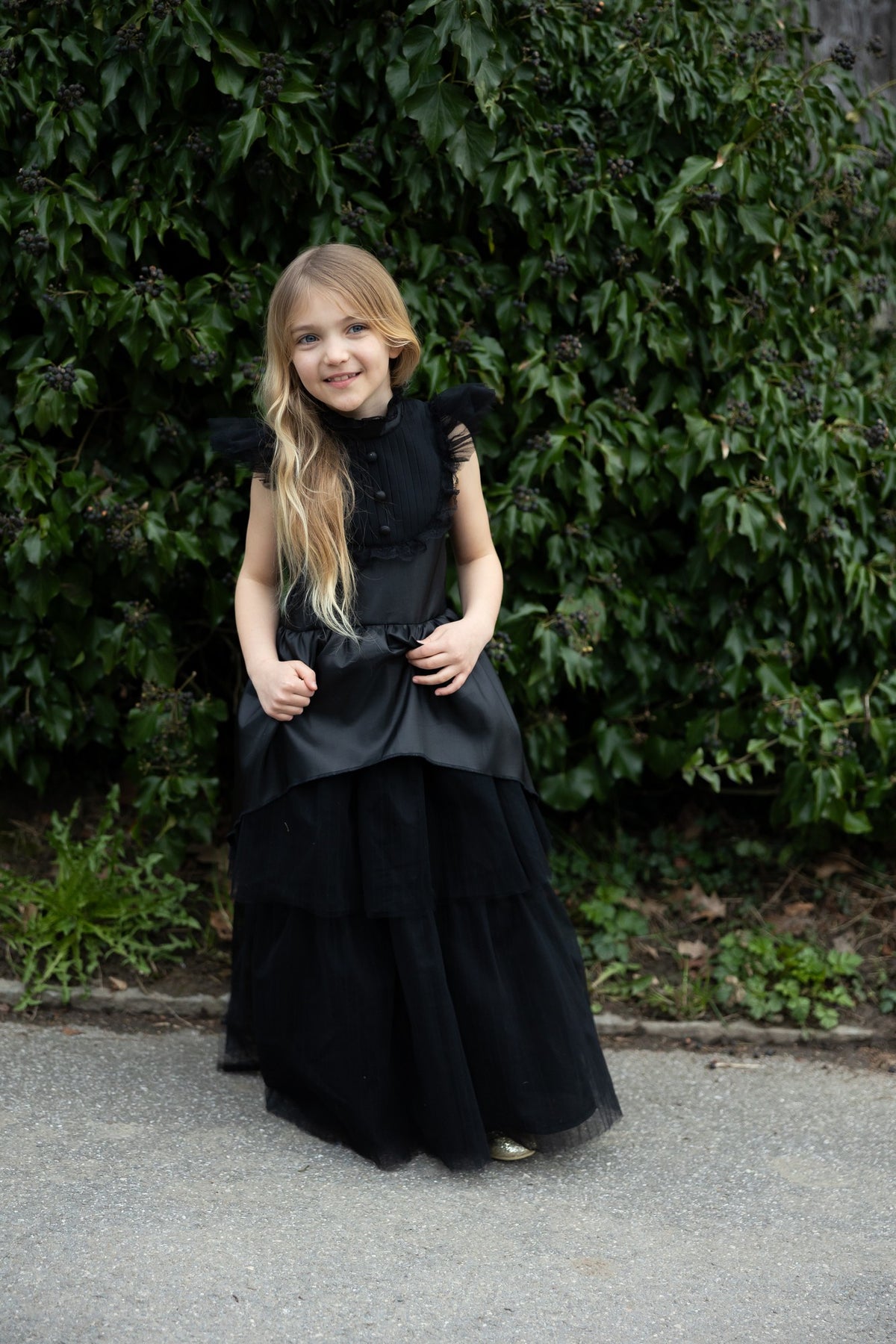 Gothic Mischief Hexenkleid  5-6 Jahre