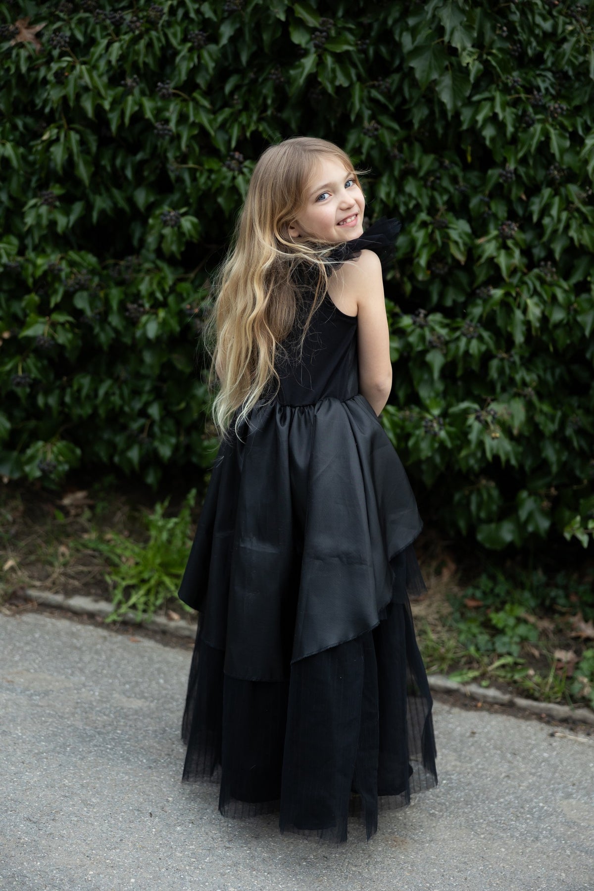 Gothic- Schabernack- Hexenkleid 7-8 Jahre