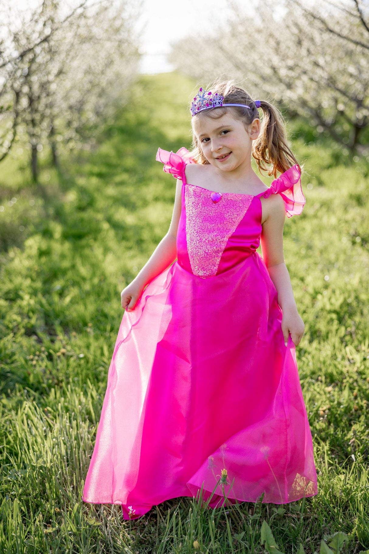 Juwelen-Diadem Lila - korbmayer. ganz besonders. für kinder.