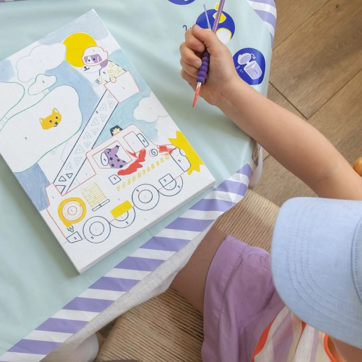 Malen nach Zahlen Set Kids - Wouf