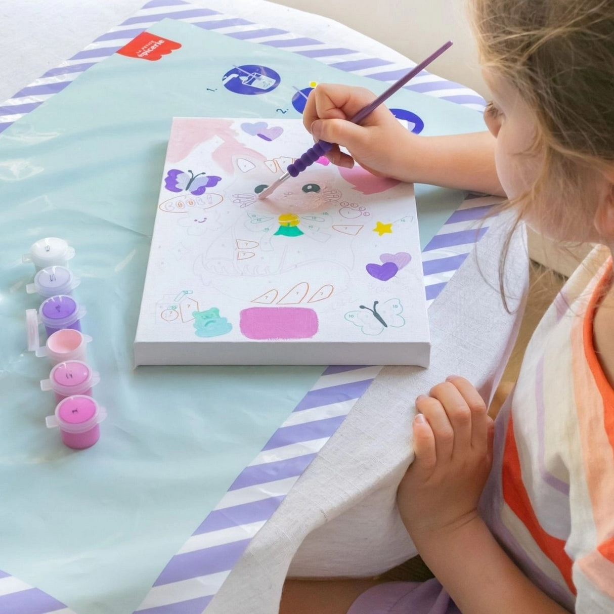 Malen nach Zahlen Set Kids - Maneki Neko