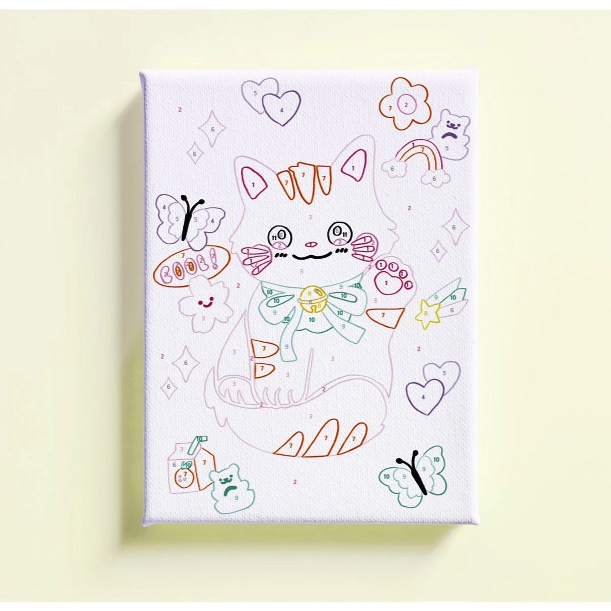 Malen nach Zahlen Set Kids - Maneki Neko