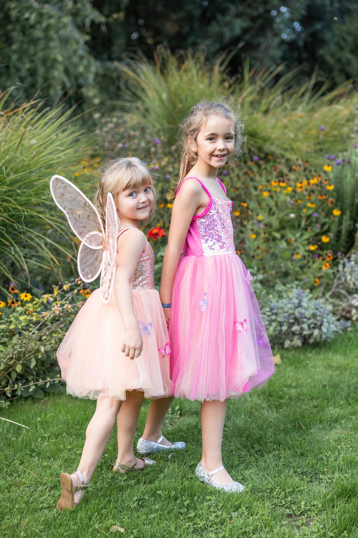 Schmetterlingskleid Pink 3-4 Jahre