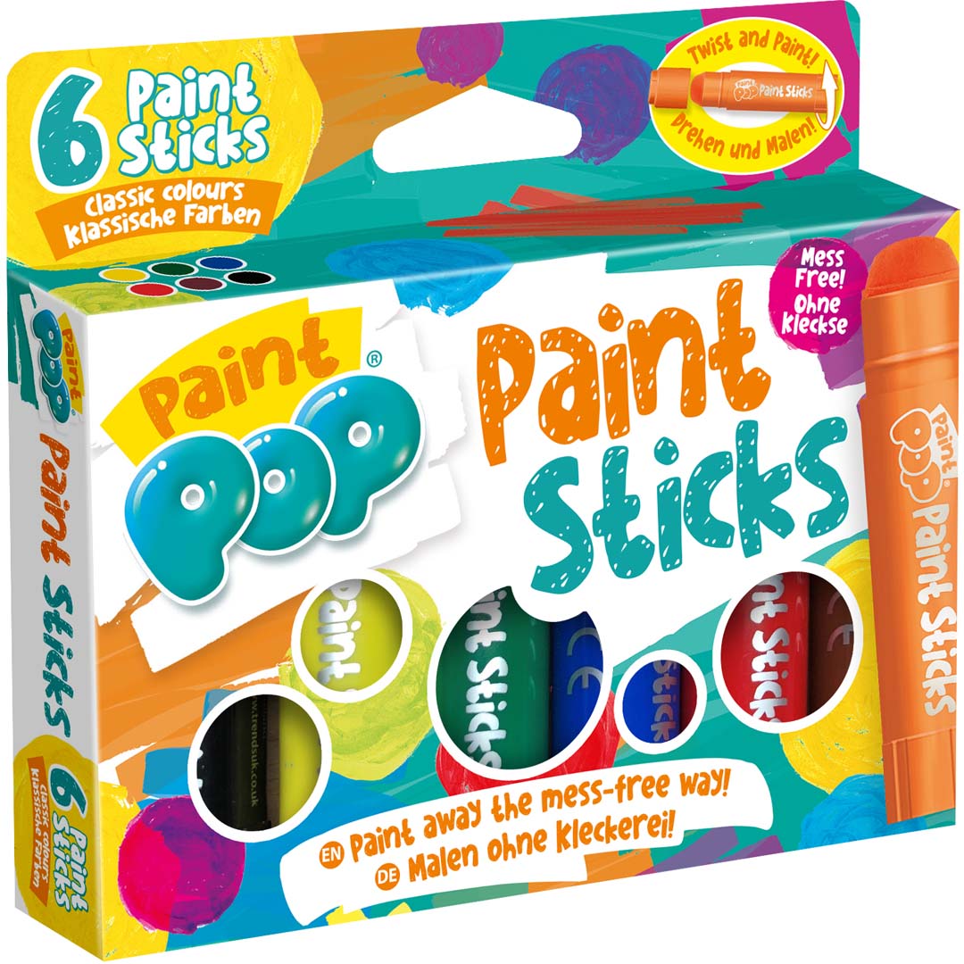 Paint Pop: Paint Sticks 6er Pack