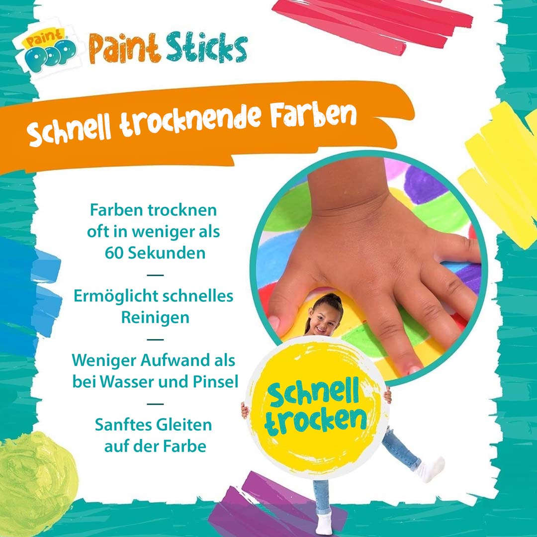 Paint Pop: Paint Sticks 12er Pack