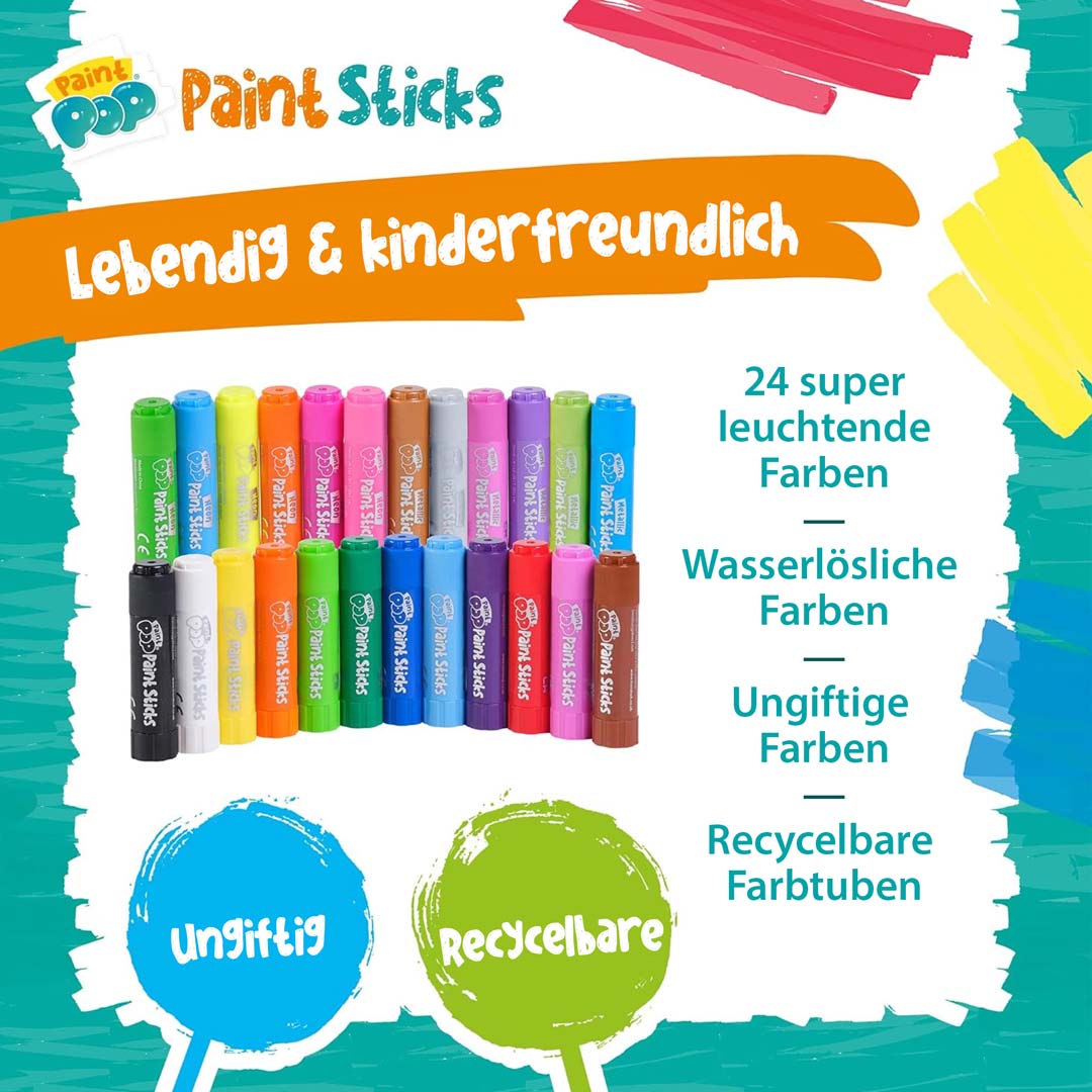 Paint Pop: Paint Sticks 24er Pack