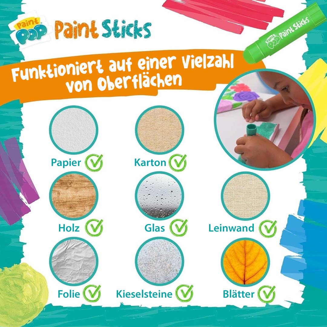 Paint Pop: Paint Sticks 24er Pack