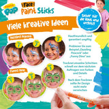 Paint Pop: Face Paint Sticks 12-Pack (Gesichtsmalfarben)
