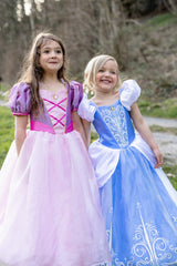 Papunzel Kleid 5-6 Jahre