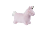 Hüpf-Tier Einhorn pink