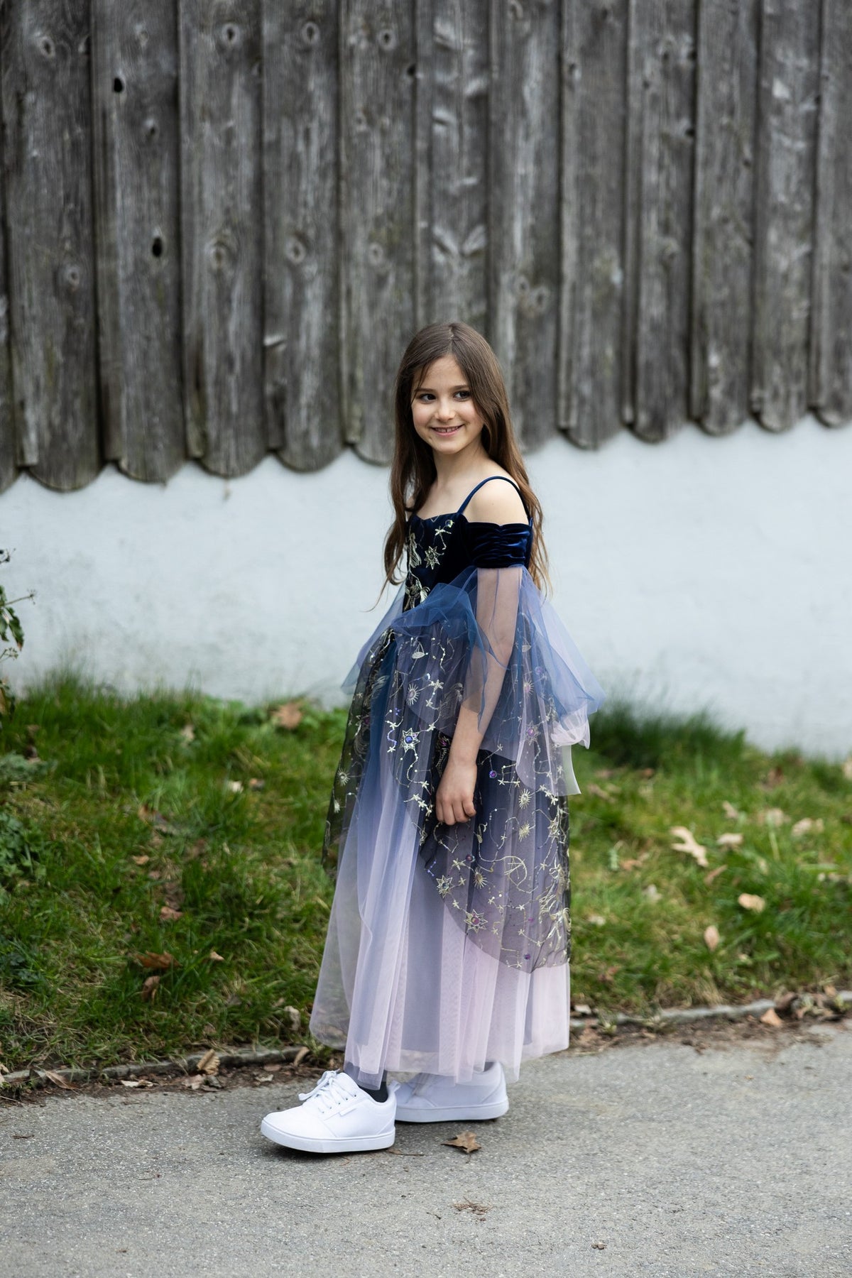Verzaubertes Twilight Kleid  9-10 Jahre