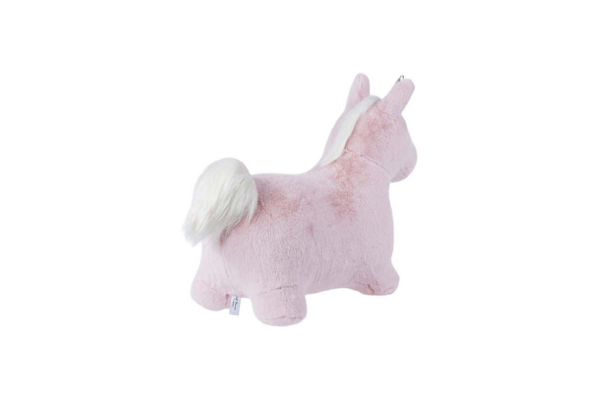 Hüpf-Tier Einhorn pink