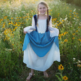 Bauernkleid blau 7-8 Jahre