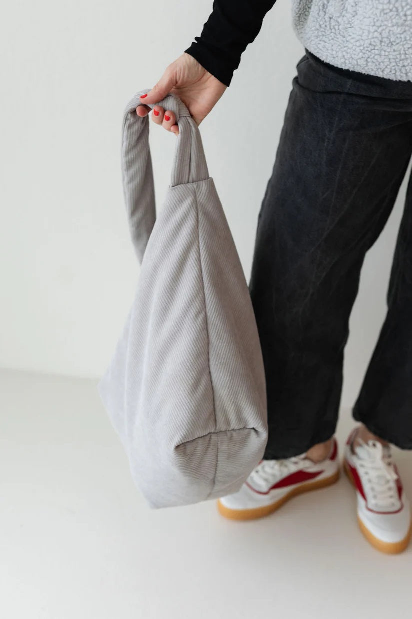 Lukkily Bag #1 Cord Light grey