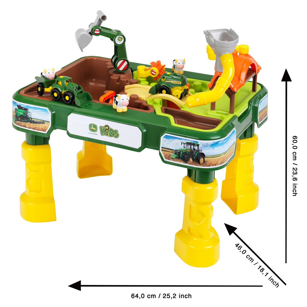 John Deere Farm  Sand- und Wasserspieltisch 2in1