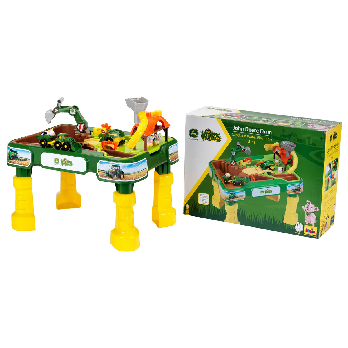 John Deere Farm  Sand- und Wasserspieltisch 2in1