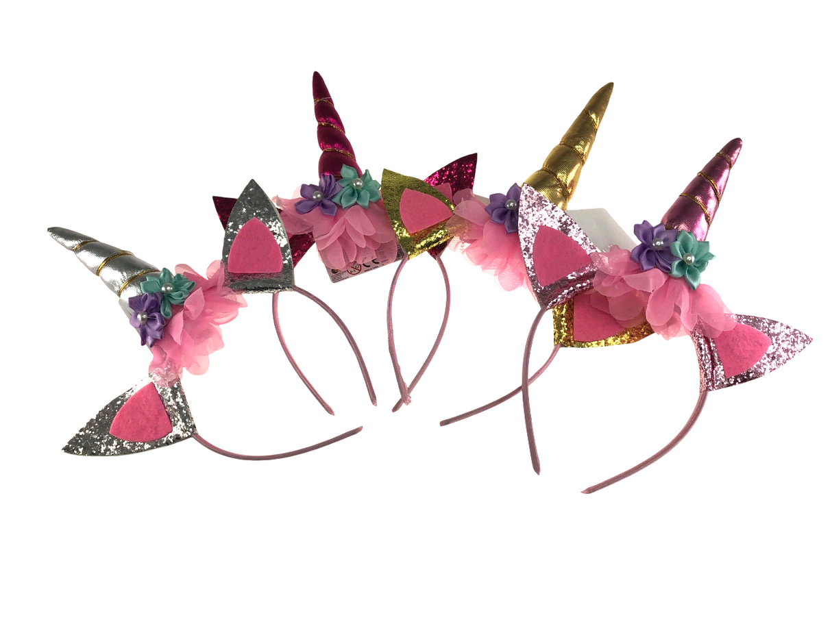 Leuchtender Einhorn Haarreif