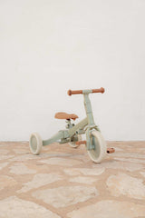 4 in 1 Dreirad grün