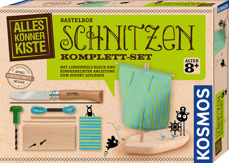 Schnitzen Komplett-Set - korbmayer. ganz besonders. für kinder.