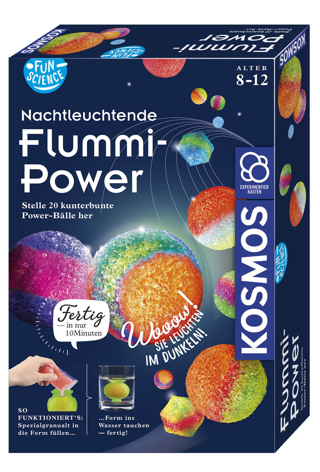 Fun Science Nachtleuchtende Flummi- Power - korbmayer. ganz besonders. für kinder.