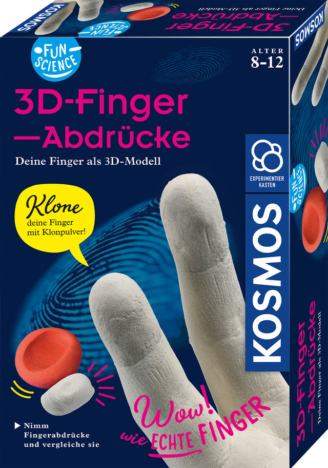 Fun Science 3D-FingerabdrückeKosmosFun Science 3D-Fingerabdrückekorbmayer. ganz besonders. für kinder.