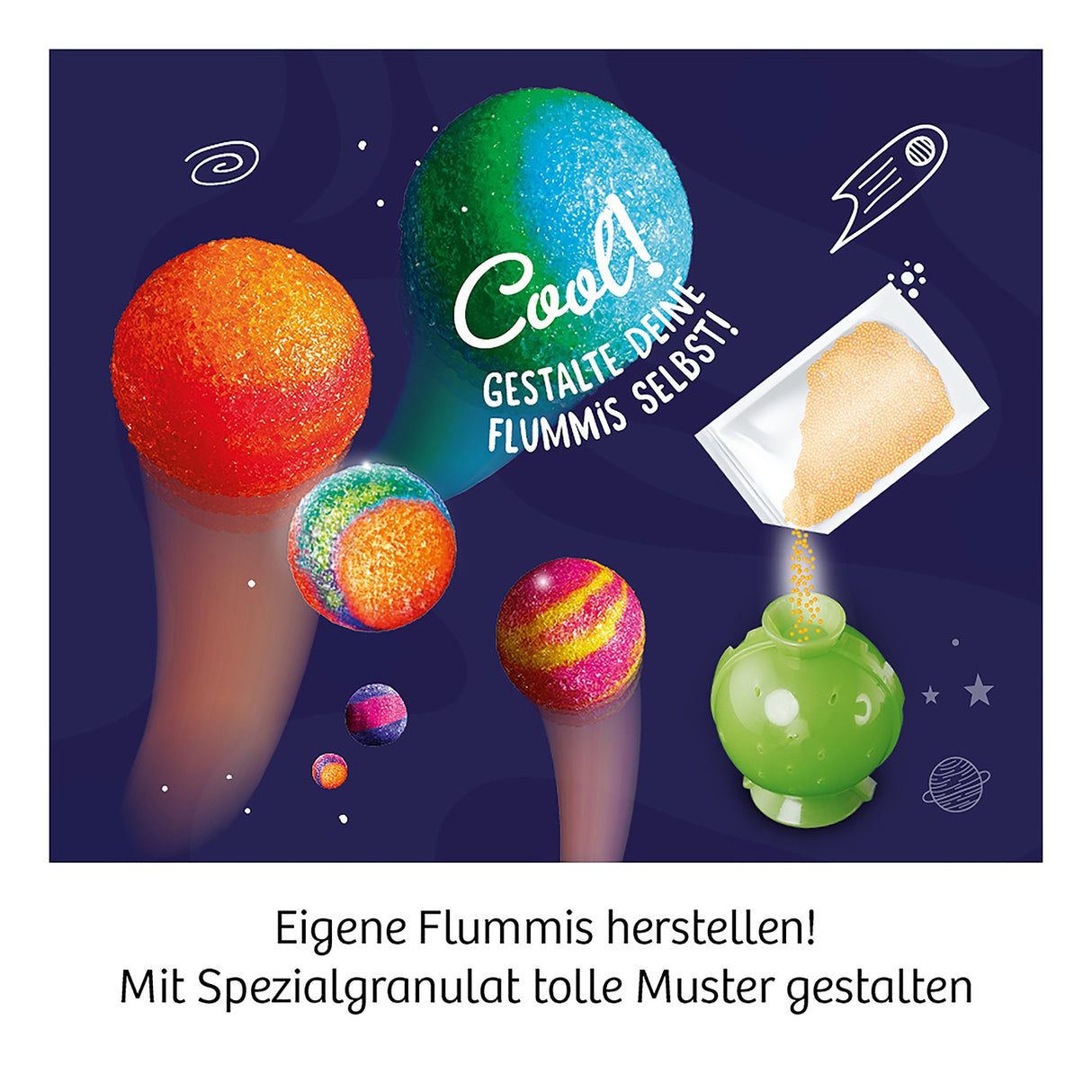 Mitbringexp.Flummi-Planeten - korbmayer. ganz besonders. für kinder.