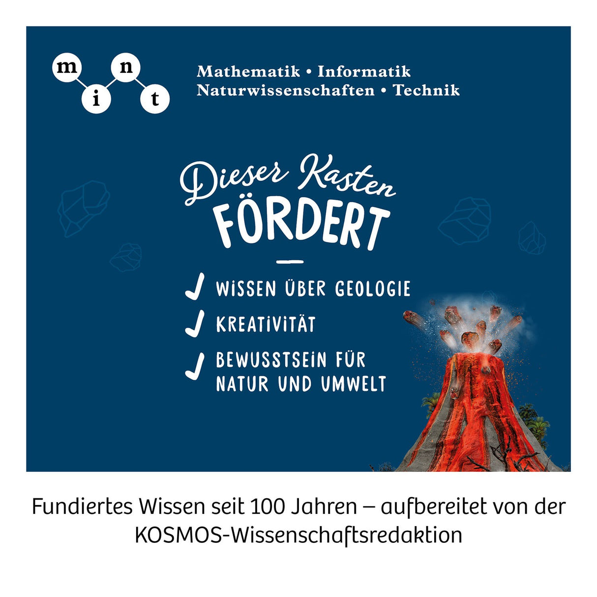 Urzeit-Vulkan - korbmayer. ganz besonders. für kinder.