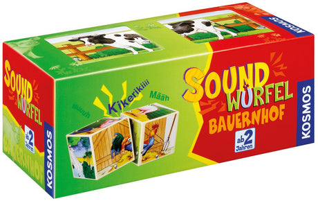 Soundwürfel BauernhofKosmosSoundwürfel Bauernhofkorbmayer. ganz besonders. für kinder.